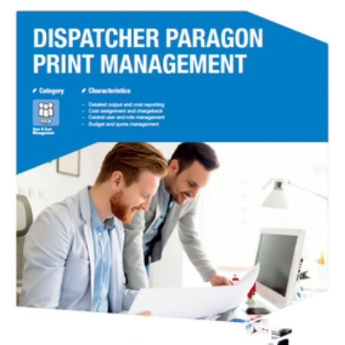 Konica Minolta DISPATCHER PARAGON - GÜVENLİ YAZDIRMA SİSTEMİ Konica Minolta DISPATCHER PARAGON - GÜVENLİ YAZDIRMA SİSTEMİ